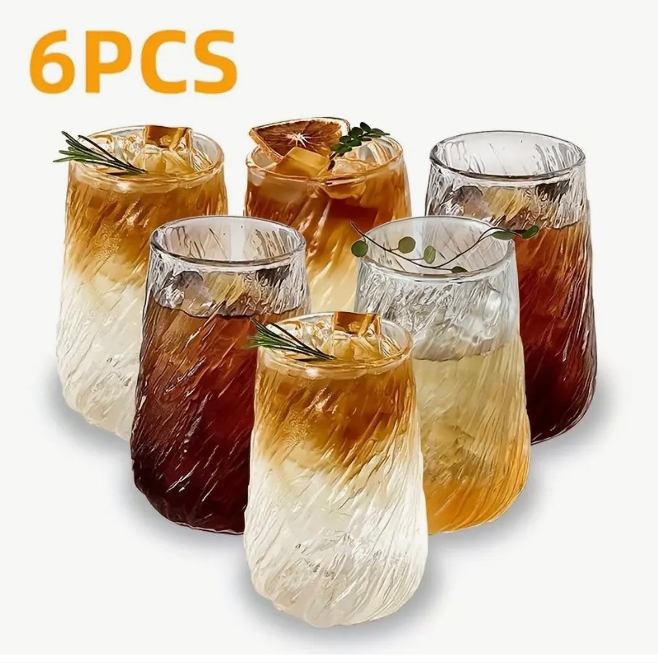 Crystal Twist Glazenset (6-delig)