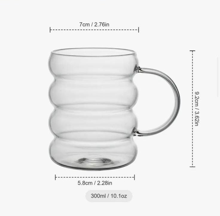 Wavy Glass- set 2
