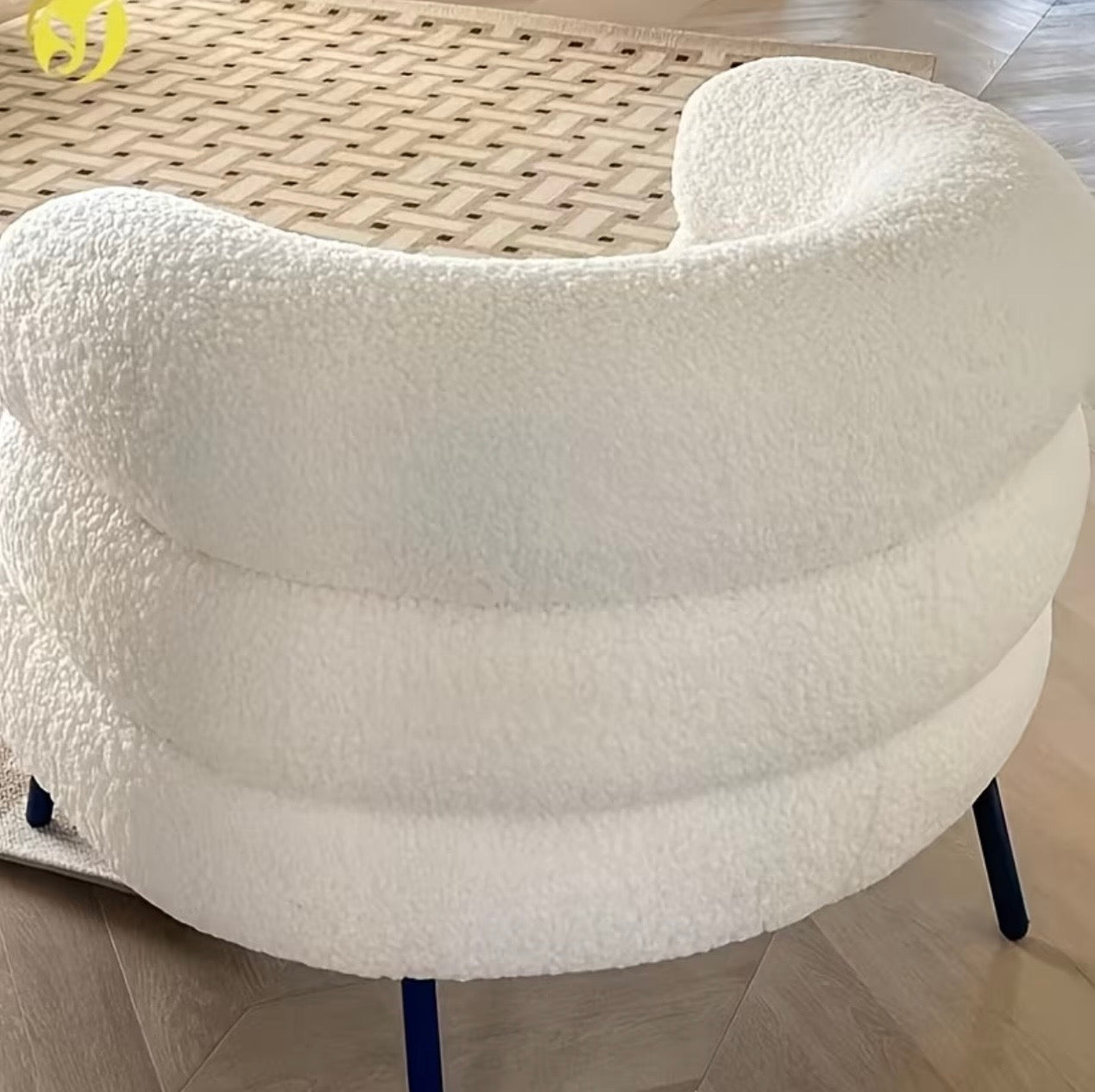 Bouclé Lounge Chair