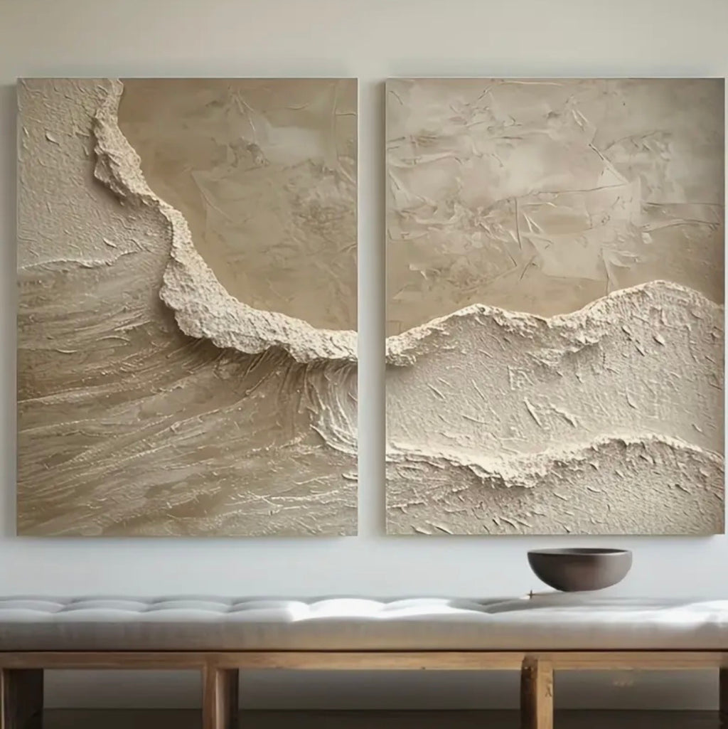 Ethereal Waves – Duo Canvas