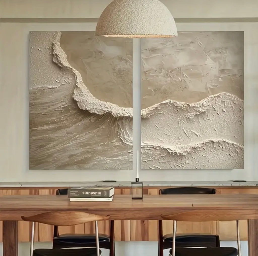 Ethereal Waves – Duo Canvas