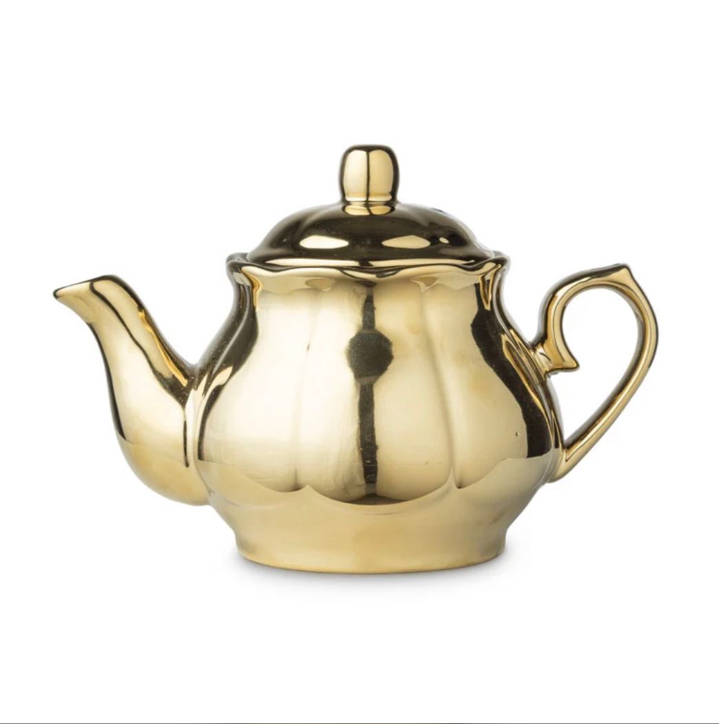 Theepot Shiny Gold