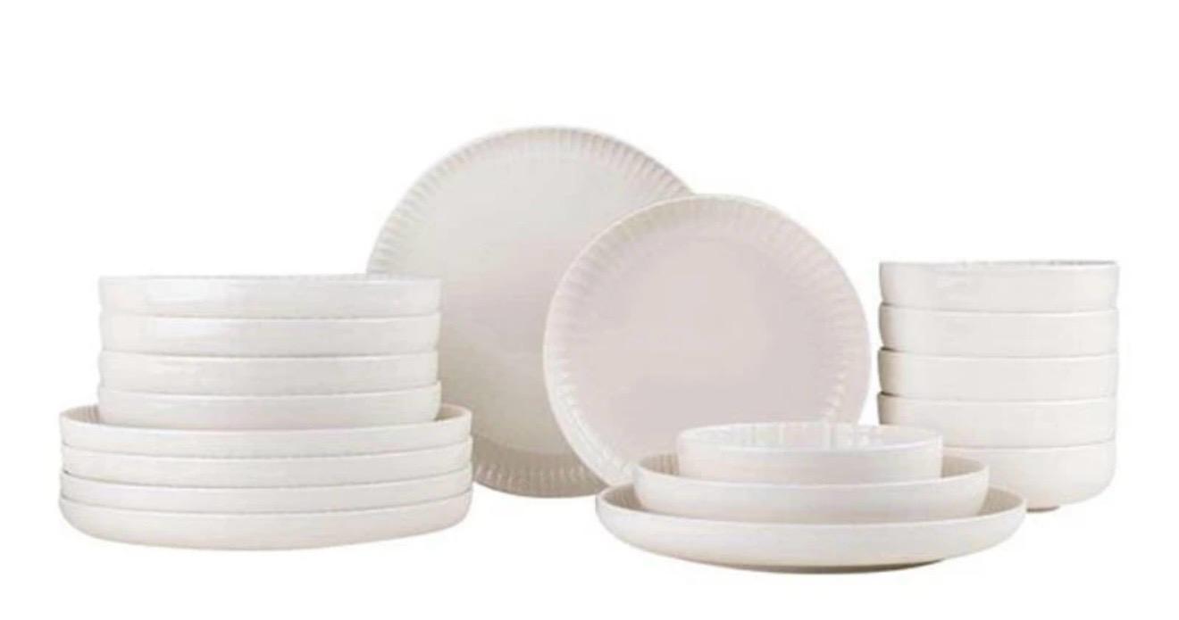 Elegant Porseleinen Serviesset – 18-delig